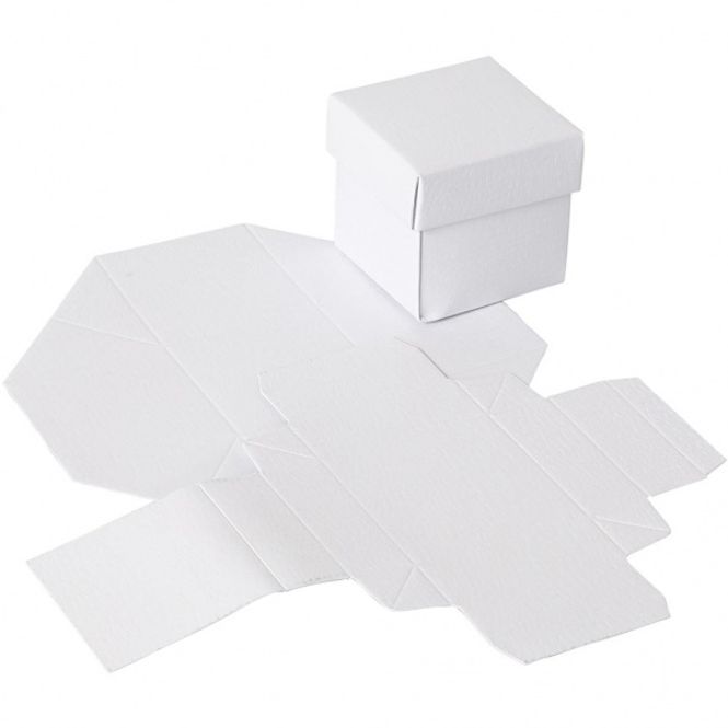 Hovedbilde Gaveeske m/lokk Hvit 10pk