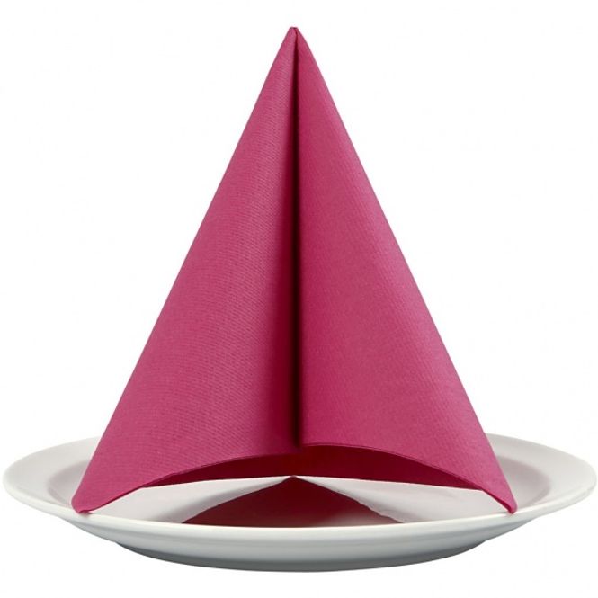 Hovedbilde Servietter Royal Textile Middag Pink 20-pk