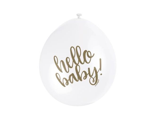 Hovedbilde Hello Baby 10 Gummiballonger - 25cm
