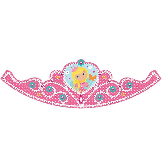 Hovedbilde Woodland Princess Tiara 8-pk