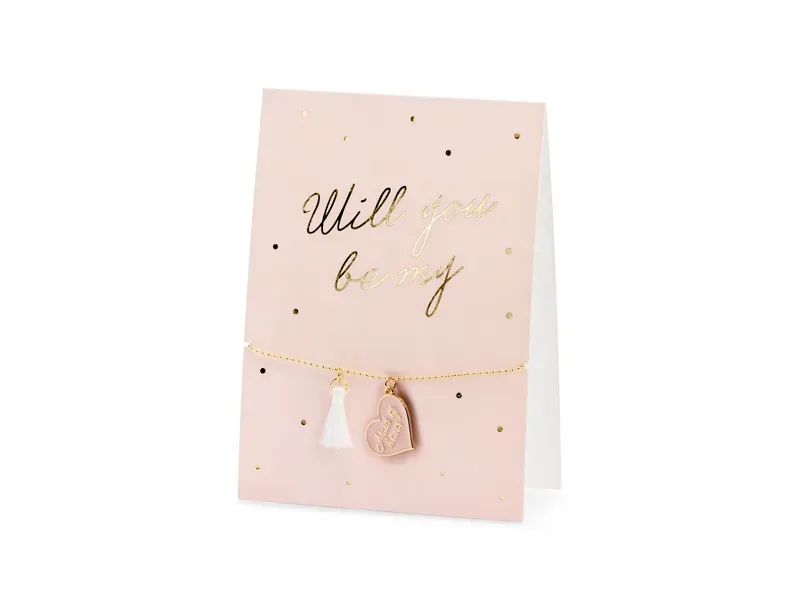 Kort med armbånd 