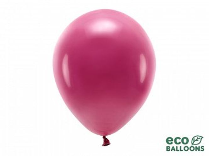 Hovedbilde Ballonger ECO Pastell Dyp Rød 10-pk