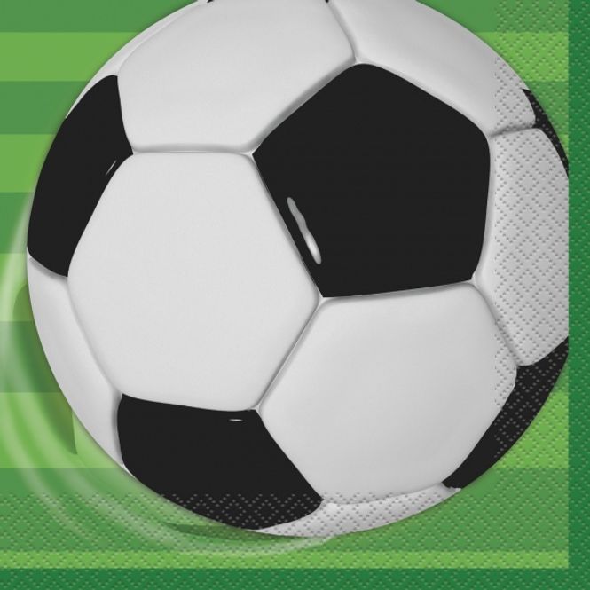 Hovedbilde Servietter Fotball 16-pk