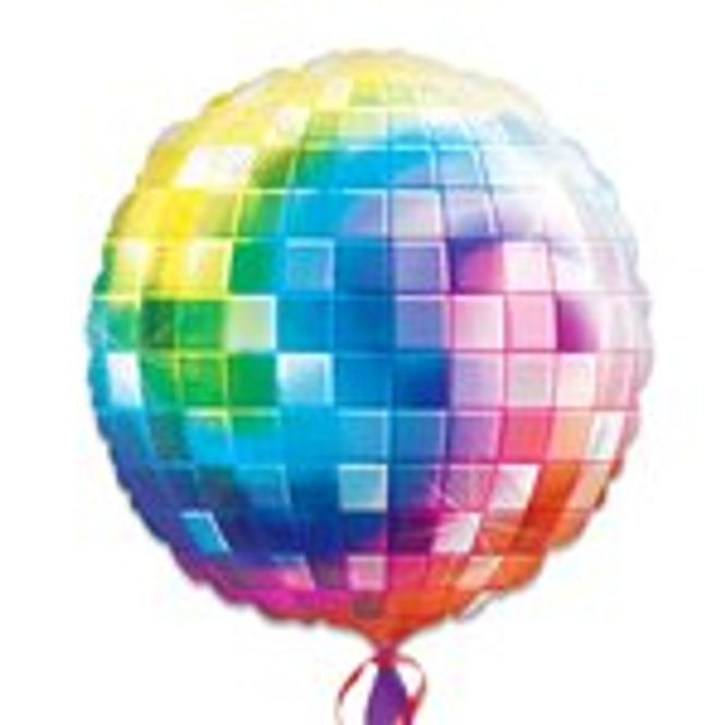 Hovedbilde Folieballong Disco 81 cm