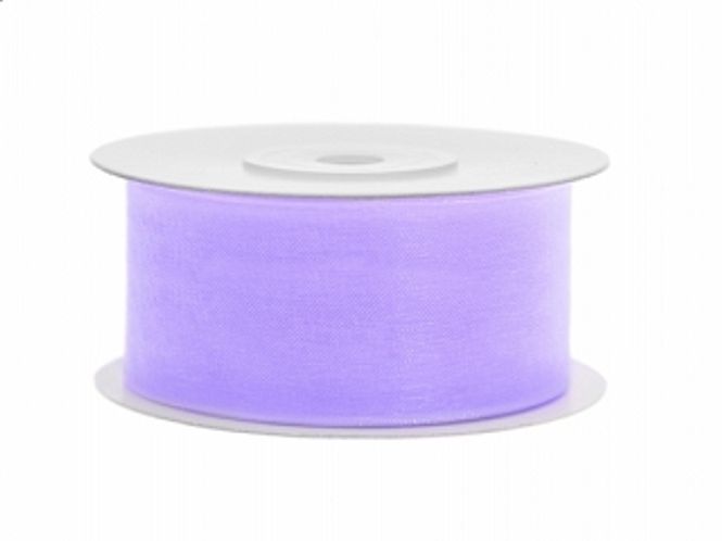 Hovedbilde Bånd Organsa Lavendel 38mm x  25m