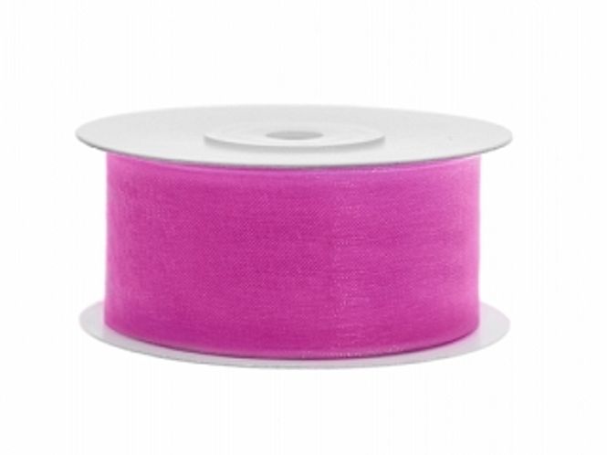 Hovedbilde Bånd Organsa Pink 38mm x 25m