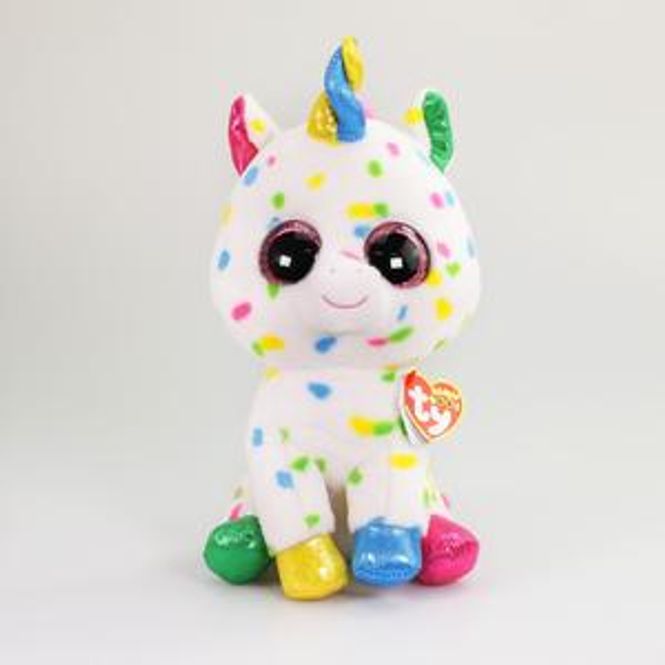Hovedbilde TY bamse Beanie Boos Harmonie Enhjørning Medium