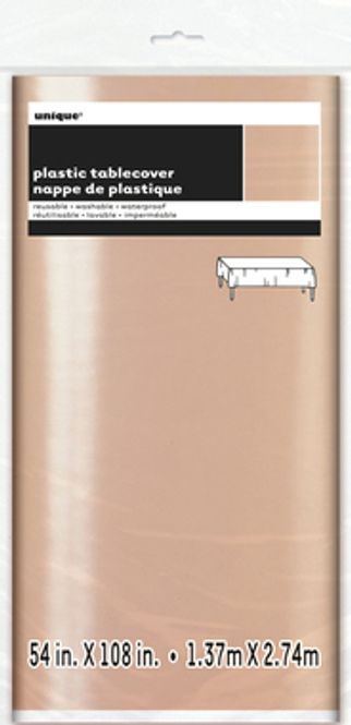 Hovedbilde Plastduk Skinnende Rosegull