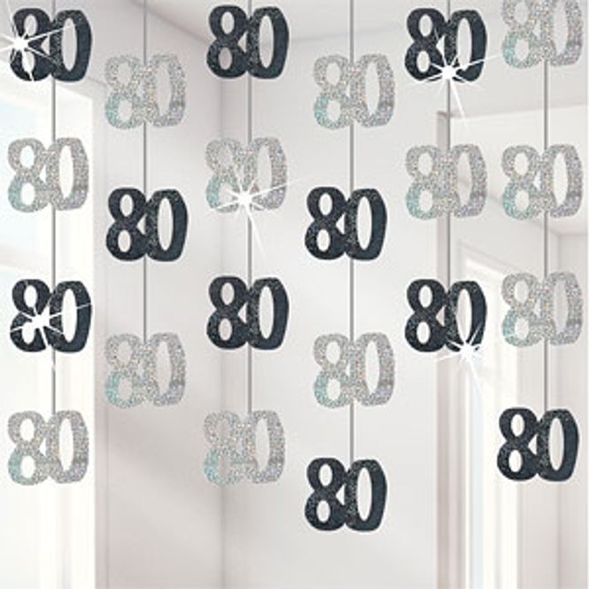Hovedbilde Strings 80 Sort/Sølv 6-pk