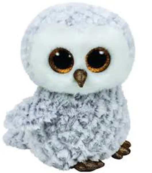 Hovedbilde TY bamse Beanie Boos Owlette Liten
