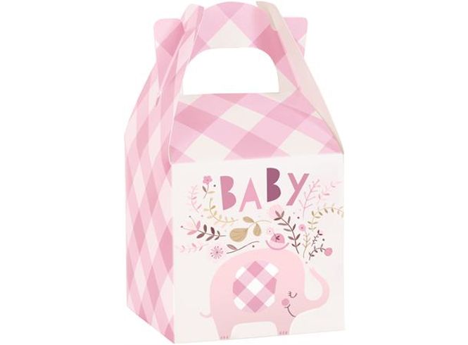 Hovedbilde Rosa Elefant Floral Gaveeske 8-pk