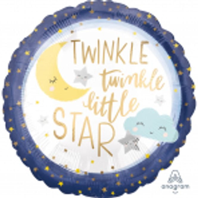 Hovedbilde Twinkle Little Star Folieballong 45cm