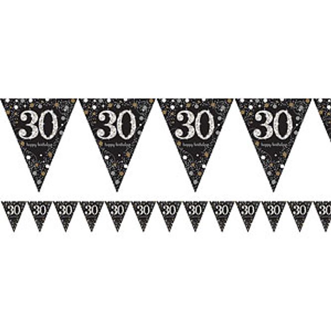 Hovedbilde Vimpler 30-år Sølv Sort