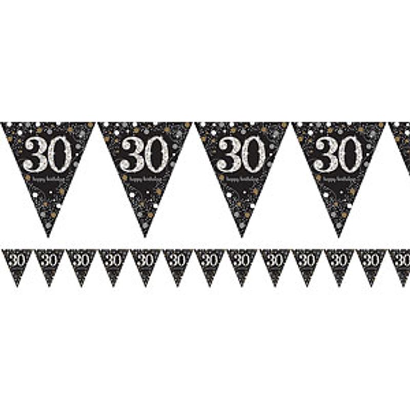 Vimpler 30-år Sølv Sort