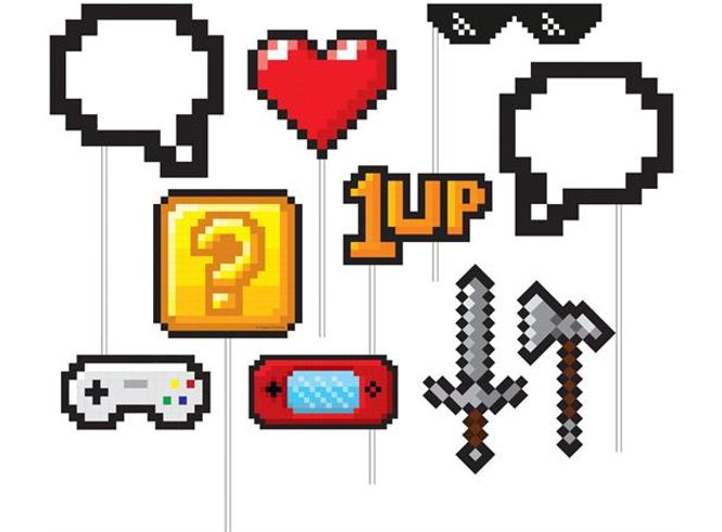 Hovedbilde Photo Booth Props Gaming