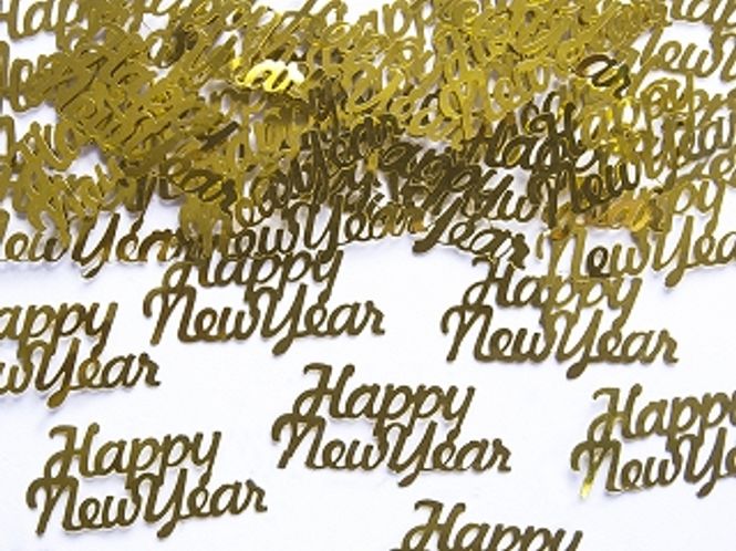 Hovedbilde Confetti Happy New Year Gull