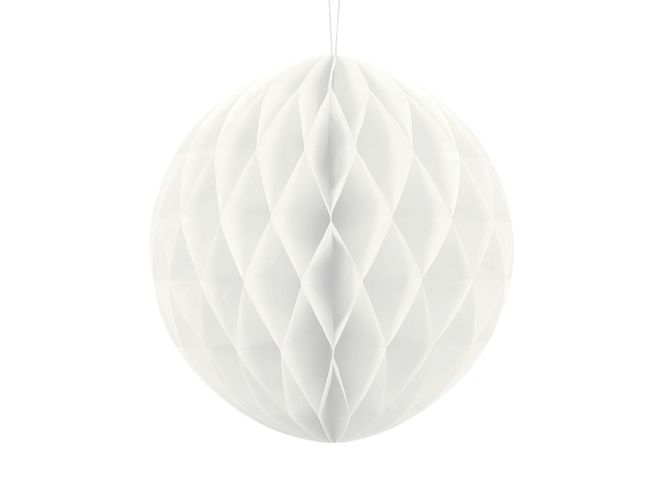 Hovedbilde Honeycomb Hvit 30cm Stk