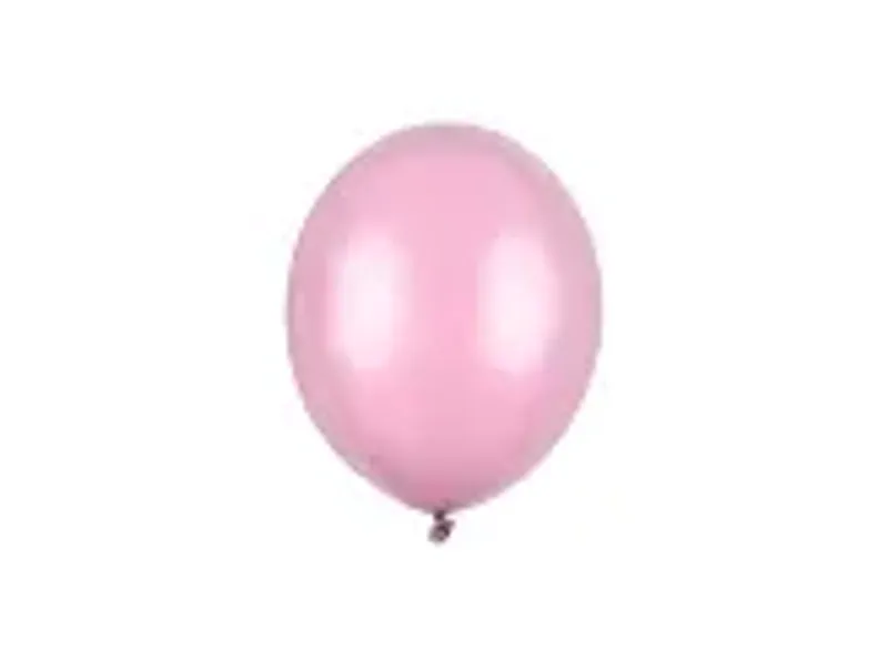 Ballonger E Lys Rosa Metallic 12cm 10-pk 