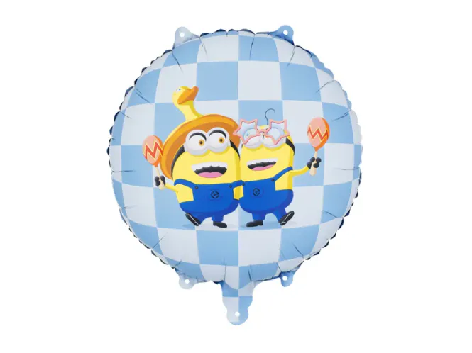 Hovedbilde Minions folieballong rund 