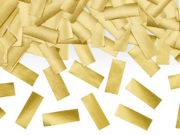 Hovedbilde Confetti kanon gull