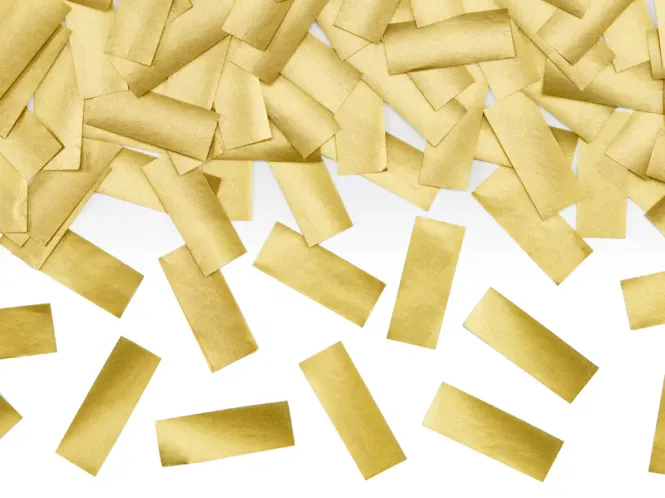 Hovedbilde Confetti kanon gull