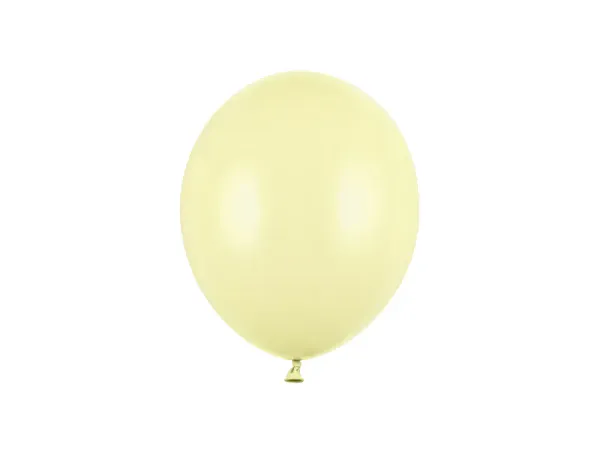 Hovedbilde Ballonger E pastell lys gul 10-pk 23cm
