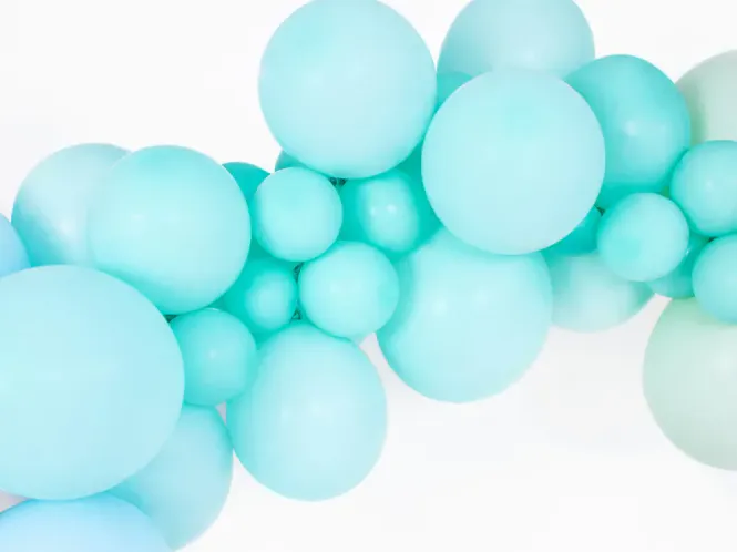Hovedbilde Ballonger E pastel lys Mint 10-pk 30cm