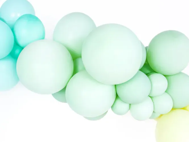 Hovedbilde Ballonger E pastel pistasj 10-pk 30cm