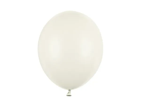 Hovedbilde Ballonger E Pastell lys krem 10-pk 30cm