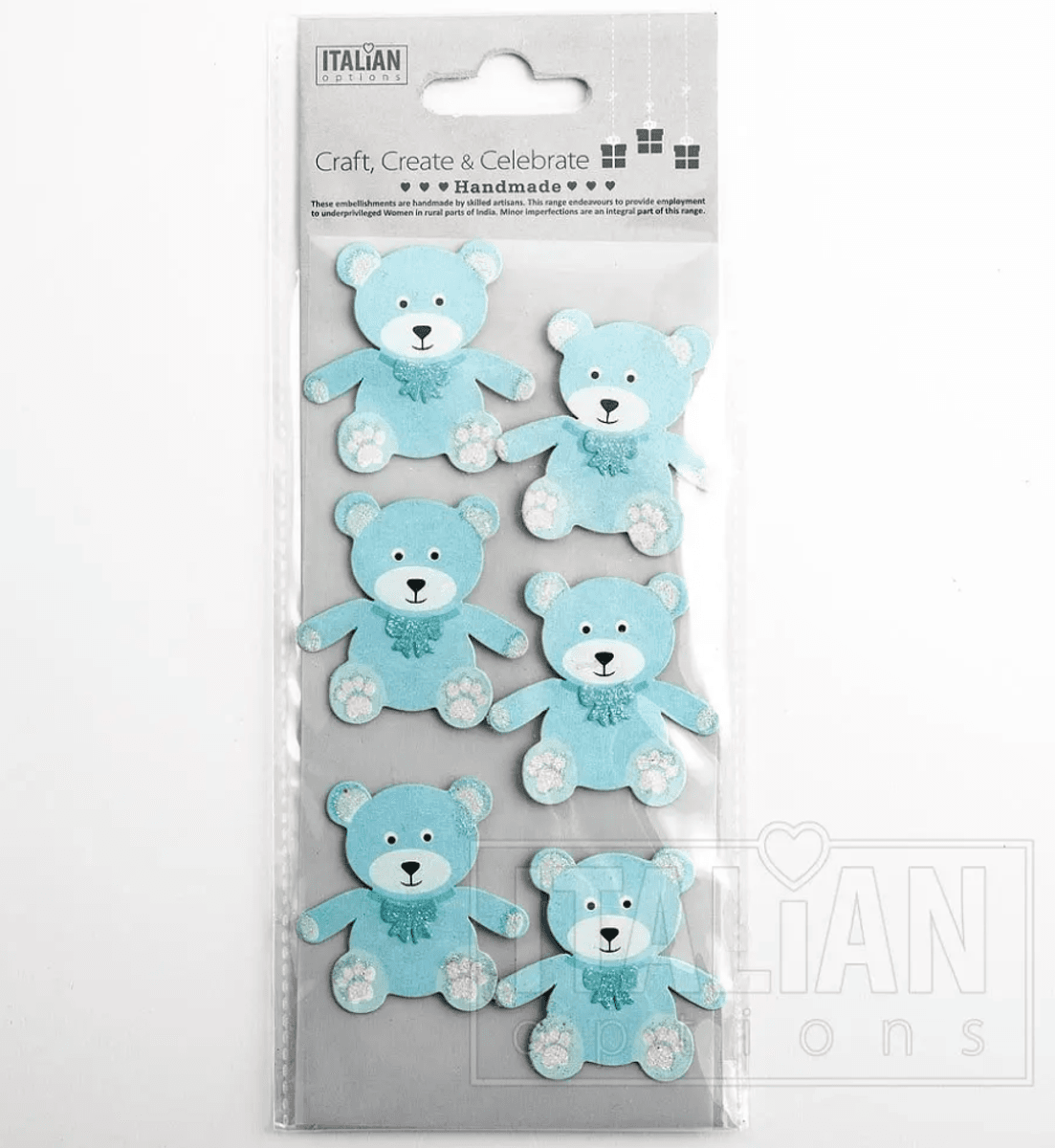 Baby boyl sticker 6pk blå