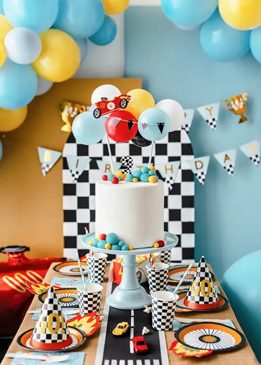 Ballonger kaketopp biler