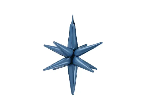 Hovedbilde Stjerne folie 3D 50cm marine blå