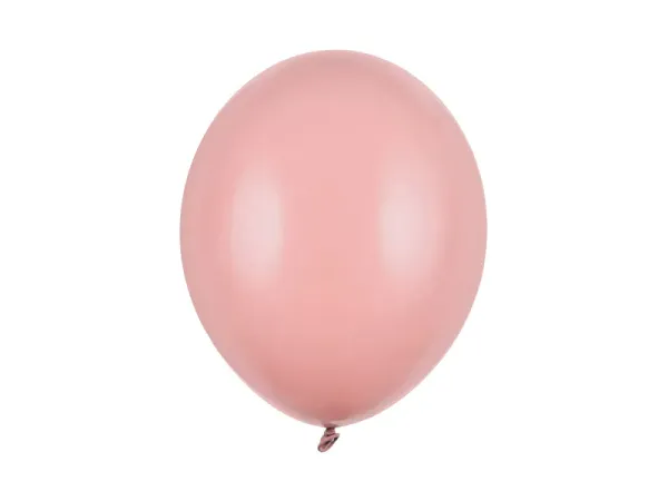 Hovedbilde Ballonger E pastell dark dusty rose 10-pk 23cm